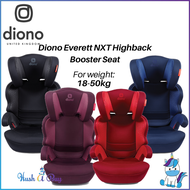 Diono Everett NXT Booster Car Seat (4-12 years) -18-50kg | HUSHABUY