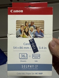 Canon SELPHY CP Color Ink / Paper Set KC-36IP