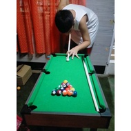 Mini billiard Table for Kids 27x14 wooden with tall feet table Set