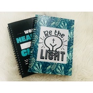 Bible Verse Notebook Hardbound Journal Notebook 200pages 100 verses