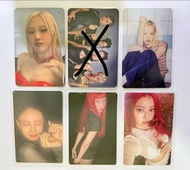 BLACKPINK 小卡 Jennie 小卡 Rosé小卡
