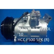 🔥READY STOCK 🔥MAZDA 3 1.6/2.0L '10 HCC F500 5PK (R) COMPRESOR