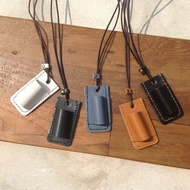 加護靈筆型筆套Cleverin 抑菌筆真皮套子加護零筆套-屆時皮革手縫