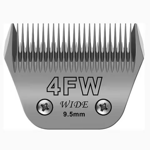 #4FW Detachable Replacement Blade For Andis 561463 EDGE Wide Blade, Small Animal and Pet Grooming, S