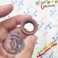 [01 cái] Phốt dầu Viton chịu nhiệt 200 độ C kháng hóa chất TC 23*47*10 Phớt lò xo chặn nhớt trục cho