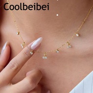 18K Gold Cherry Clavicle Chain