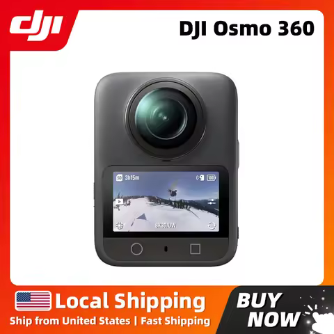 DJI Osmo 360 8K Revolutionary 360° Camera 1-Inch 360° Imaging Native 8K 360° Video 4K/120fps & 170° 