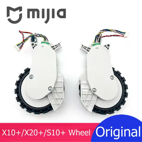 Original Wheels Left or Right for Xiomi Mijia X10 Plus X20 Plus S10 Plus S10+ X10+ Robot Vacuum Clea
