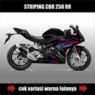 CBR 250 RR STRIPING SEMIFULL BODY VARIATION STICKER CBR250RT HONDA CBR 250RR DECAL STICKER MOTOR MOT