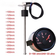 Fuel & Water Level Gauge Sensor Boat Motorcycle Car Fuel Sending Unit 0~190 ohm/240~33 ohm