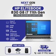 HP EliteBook i7 11 Gen | Multi Tasking Processor | 32GB RAM | 1TB SSD | Windows 11 Pro | 1 Year Warr