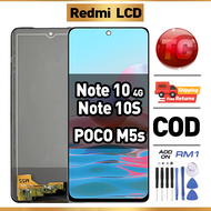 LCD Redmi Note 10 4G/ Note 10S/ poco M5s Compatible For Original Glass Touch Screen Digitizer