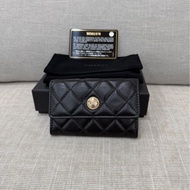 香奈兒 CHANEL羊皮零錢包卡包