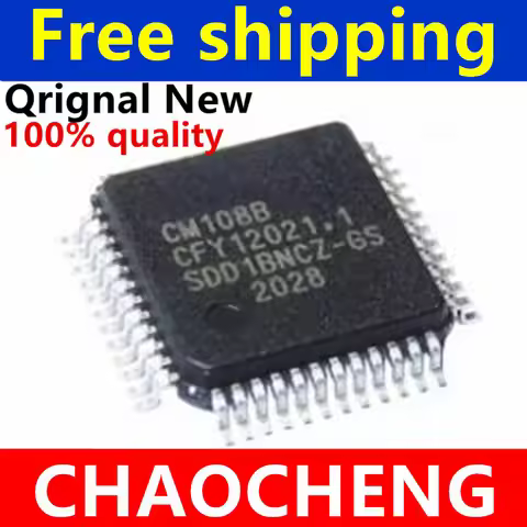(5-10pcs)100% New CM108AH CM108 CM108B LQFP48 Chipset