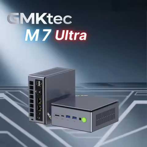 GMKtec M7 Ultra Ryzen 7 PRO 6850U MINI PC DDR5 4800MT/s PCIe4.0x4 WiFi 6E BT5.2 Quad Display OCulink