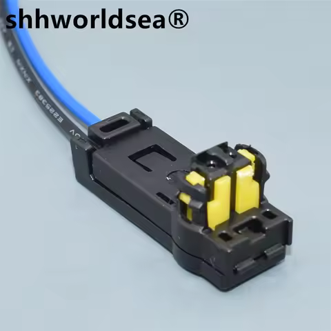 shhworldsea 2 Pin SQSR-02H-1A-K SQSR-02H-1C-D Sealed Male Wire Connector for Toyota Plug