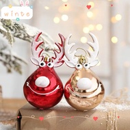 WINTE 2PCS Christmas Tree Ornaments, Hanging Design Pendant Style Hanging Bauble Decorations, Festiv