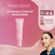 [BRAND DAY SALE] Wardah UV Shield Tone Up Sunscreen SPF50+ PA+++ 30ml – 3-in-1, No Whitecast
