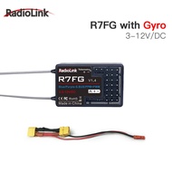 Original Radiolink 2.4GH R7FG R8FG R4FGM R6FG R6F Receiver Gyro for RC Car Boat Work for Transmitter