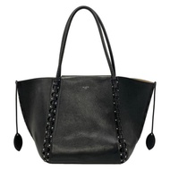 ALAIA Tote Bag Purse Studded leather black Direct from Japan Secondhand