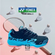 Yonex BADMINTON Shoes - TOUR SKILL 2 - Black/Ceramic/Nasturtium