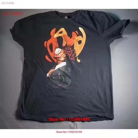 D4vd T Shirt Mens Large Tour Band Root Of It All vintage Washed Versatile Soft Top For Everyday Wear