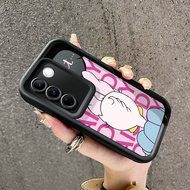 Case For VIVO V27 5G V27 Pro 5G S16 5G Soft Silicone Shockproof Mobile Phone Women Donald Duck Minni