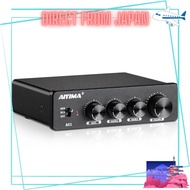 AIYIMA A01 2.0/2.1 Channel Amp 100W*2 Power Amp RCA&AUX TPA3116D2*2+NE5532DR*3 Class D with Bass and