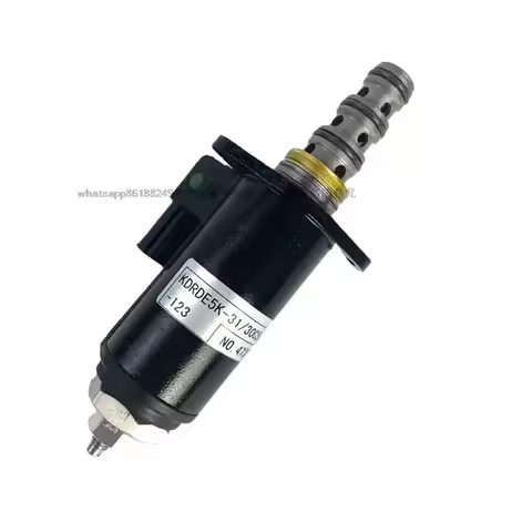 SK200-8 hydraulic pump proportional solenoid valve YN35V00052F1 KWE5K-31 30C50-123 excavator mechani