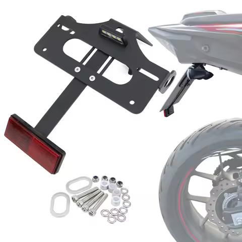 License Plate Holder Bracket For Honda CBR500R CB500F 2016 2017 2018 2019-2025 CB500 Hornet 2024 Tai