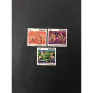 South East Asian Peninsula (SEAP) Games Kuala Lumpur 1971 - Complete 3v used stamp #37