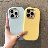 For OPPO Reno 6 5 4 Pro 5G SE R17 R15 Find X3 Lite F11 Phone Case Cute Oval Round Plating Candy Soli