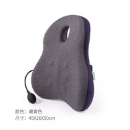 【TikTok】Long-Sitting Memory Cotton Cushion Office Waist Cushion Waist Support Cushion Cushion Ergonomic Chair Back Cushi