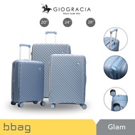 Giogracia Polo Club Travel Bag 20/24/28 Inches Glam GIO09 Model PP Material Light TSA Lock Expandabl