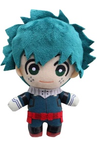 Deku Plush Midoriya Lzuku Plushie Bakugou Plushies Todoroki Toy Stuffed Doll (15cm,Green)