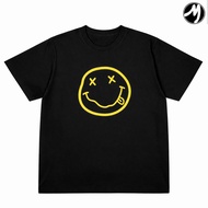 Basic t-shirt | Casual T-shirt | Simple T-Shirt | Oval T-Shirt | NIRVANA EMOJI - MILLENNIALS