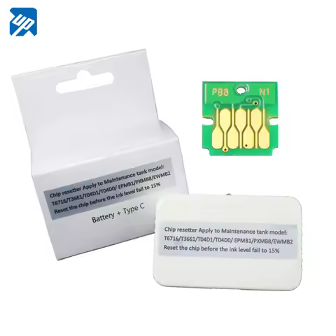 T6716 Maintenance box waste ink Tank Chip Resetter for epson WF-C5210 C5290 C5710 C5790 printer