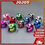 JOJOY High Quality Colorful Helmet Keychain Boutique Luggage Pendant Motorcycle Helmet Windbreaker H