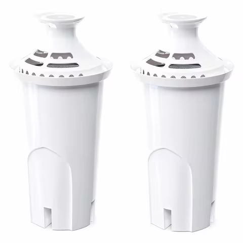 Filter Replacement for Brita Classic 35557/OB03, Mavea 107007, fits Brita Grand/Lake/Capri/Wave Pitc