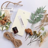 【DIY材料包】復古風乾燥花擴香石 初學者可 簡易好上手