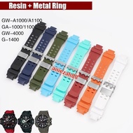 G-shock GA1000 GA-1000 GA-1100 watch Strap High Quality Black MetalRing