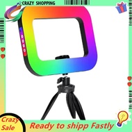 RGB Handheld  Portable Cell Phone Live Fill Ligh Special Rechargeable Photography Light Desktop Self