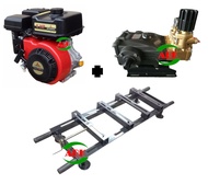 MITSUBISHI ENGINE GB18G WITH SENCO GREASELESS PLUNGER PUMP OS-30D5N AND HEAVY DUTY BLACK FRAME (COMB