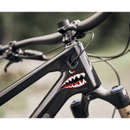 Sticker decal frame shark teeth For Mountain Bike MTB roadbike