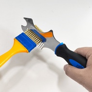 Roller cleaning brush for combing out paint residue420Stainless Steel Comb-Shaped Multifunctional Pu