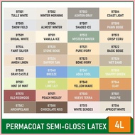 ✤ ◫ Boysen Permacoat (4L) - Semi-Gloss Latex Paints for Cement