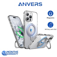 Anvers  360° Matte iPhone Case with Stand for 16 Pro Max/16/15 Pro Max/14/13 Pro TPU Phone Cover