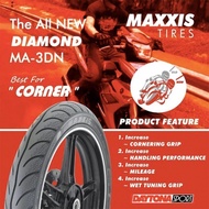 100% ORIGINAL TAYAR MAXXIS DIAMOND BUNGAN DIAMOND TYRE 17 INCH 60/80 70/80 70/90 80/80 80/90 90/80