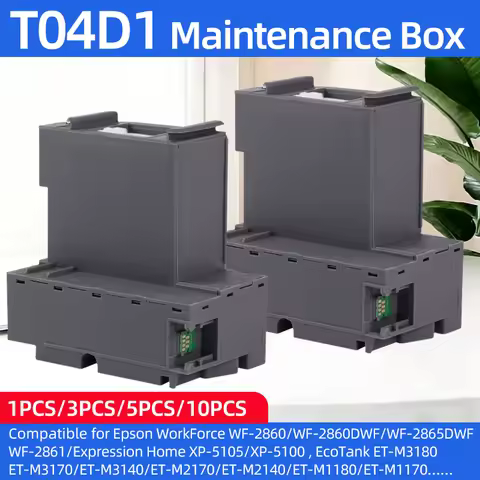 1~10PCS C13T04D100 T04D100 T04D1 EWMB2 Maintenance Box Compatible for EPSON L6160 L6168 L6170 L6178