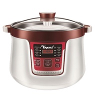 【SG Ready Stock SG PLUG】TOYOMI 3.2L Double Boiler Cooker Electric Slow Cooker SC 3289 TOYOMI慢炖锅电炖锅带两